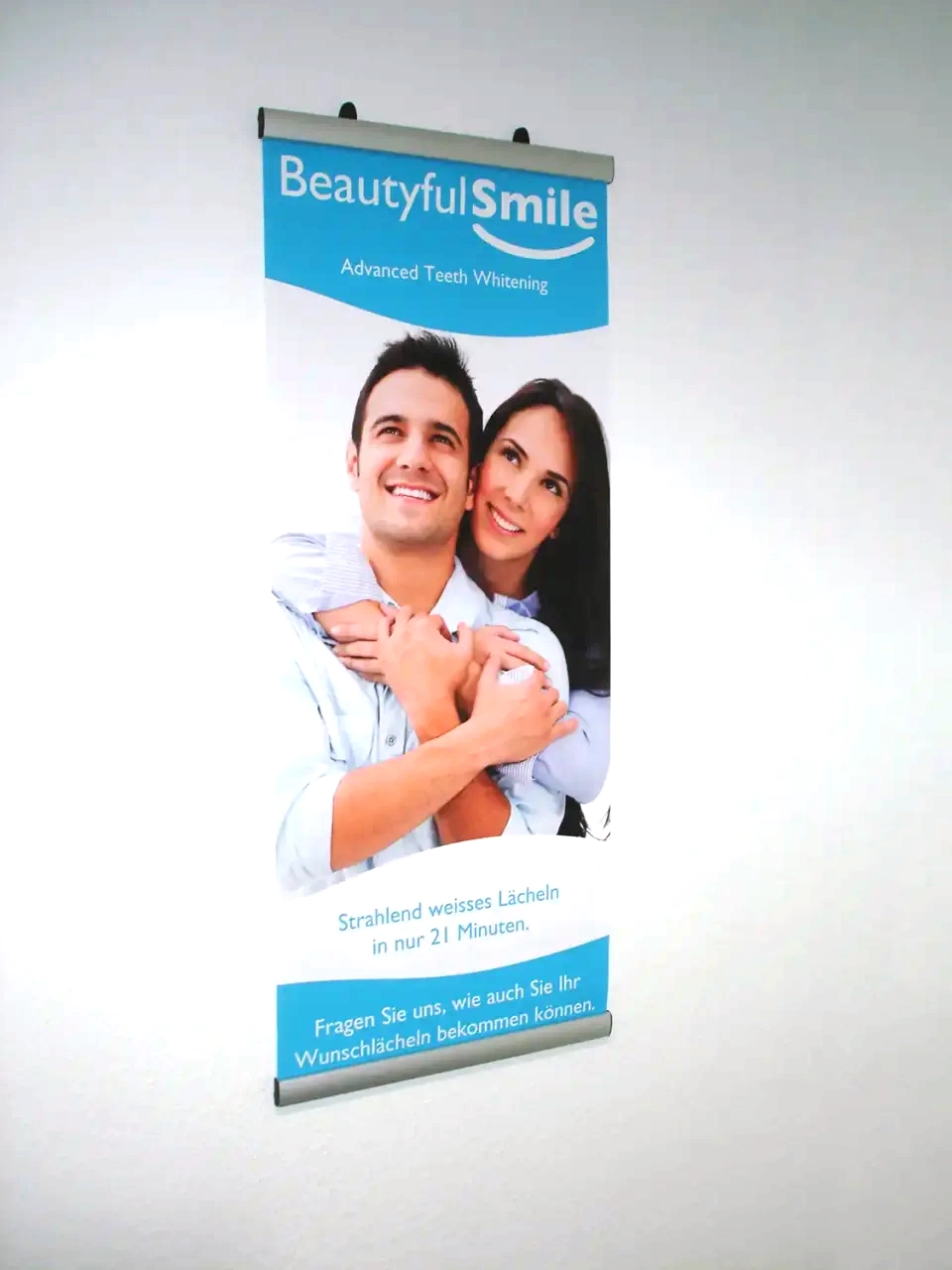 Poster für den Salon Zahnaufhellung - Beautyful Smile